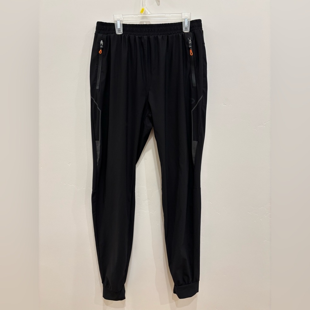 Baleaf Black Joggers with Zipper Pockets